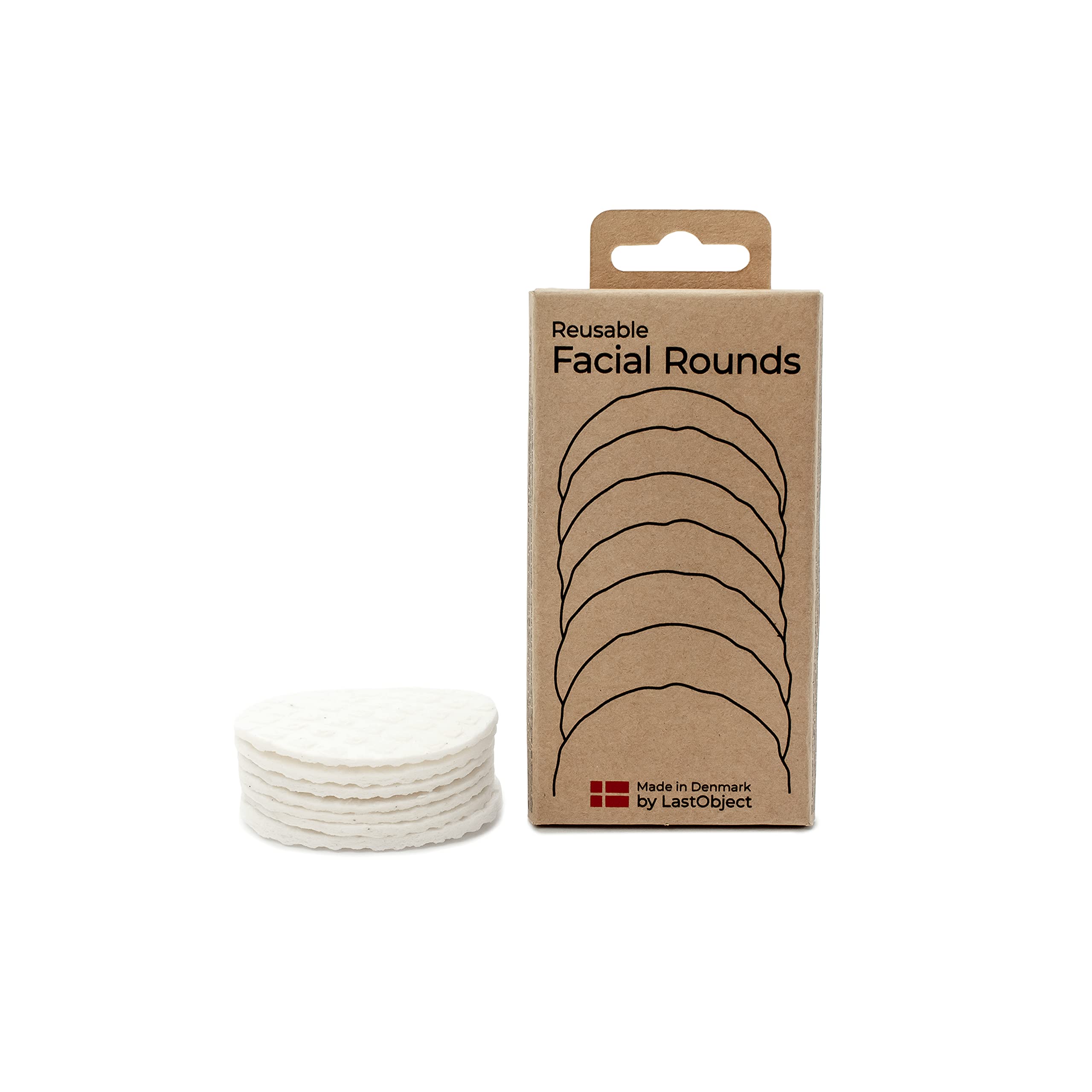 LastRound 7 Reusable Make-Up Pads - Beauty Products - Cotton Pads - Washable Makeup Wipes