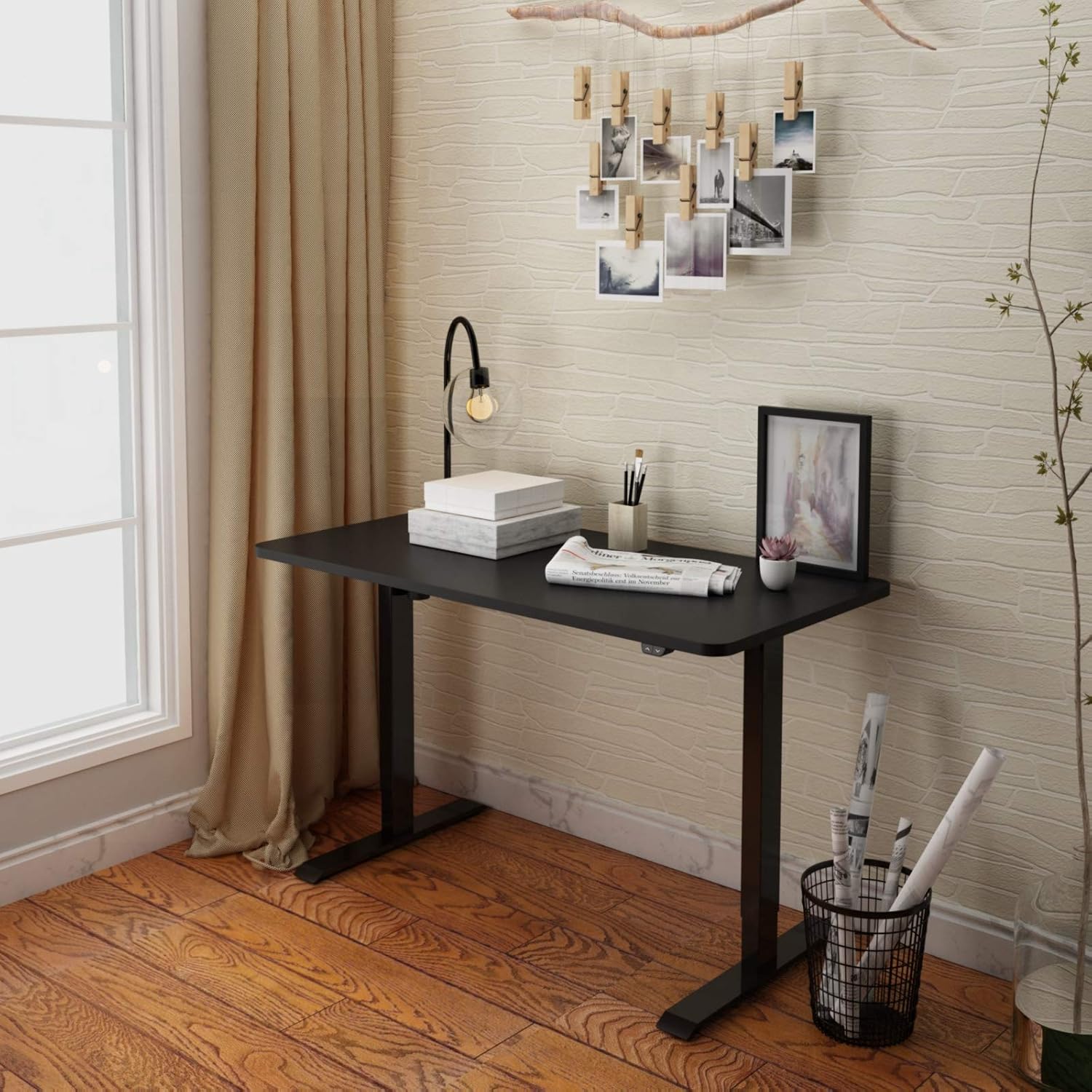 FLEXISPOT Desk top, Black, 12080cm, PR1208-Black, 120*80cm - Image 5