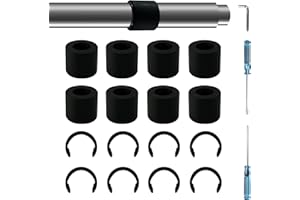 EGNGY 19pcs Rubber Roller Replacement Set, 8pcs Rubber Roller Replacements, 8pcs Rubber Roller Resolutions for Cricut Maker, 3pcs Repair Tools, Compatible with Cricut Maker/Maker 3, Durable and Long