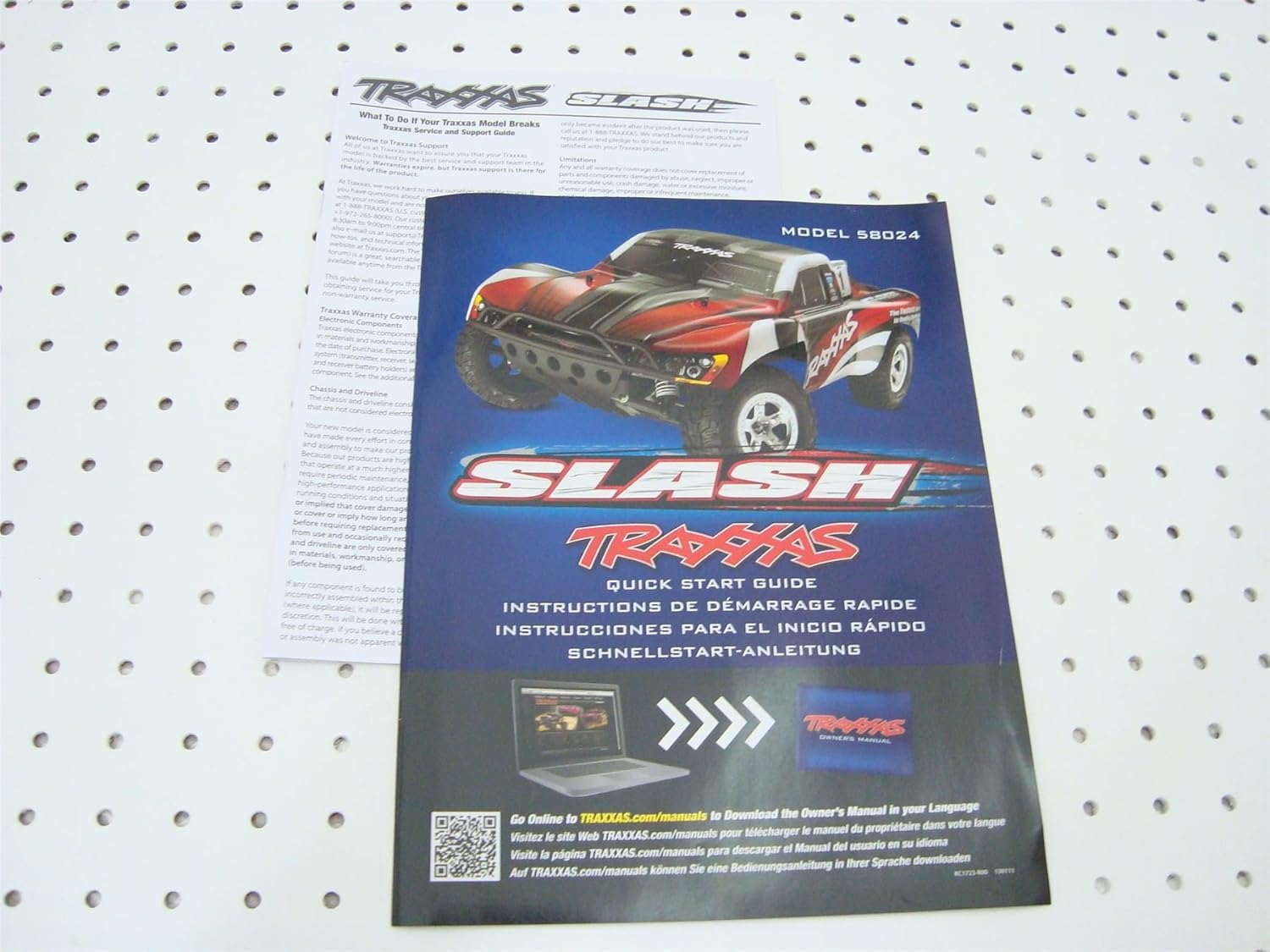 traxxas slash 2wd parts list