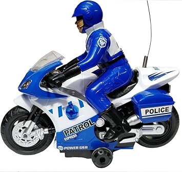 remote control police bike