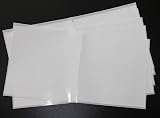 Tile Style Decals 50 White 6x6 Inch Tile Stickers Kitchen Bathroom Wall DIY view 2