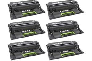 magiclocci 50F0Z00 Imaging Unit (6-Pack) Compatible 50F0Z00 Drum Unit Replacement for Lexmark 50F0Z00 Imaging Unit MS310d MS3
