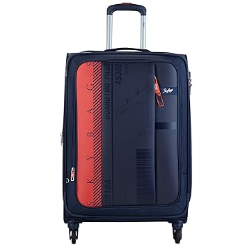 Skybags Polyester 70.5 cms Navy Blue Softsided Check-in Luggage (STAIRW71NBL)