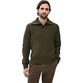 Vince Men's Honeycomb Mock Neck Sweater