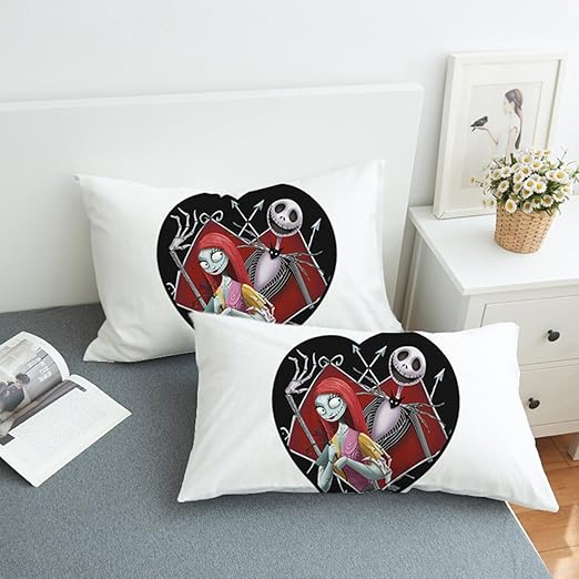 Amazon Com Koongso Nightmare Before Christmas Pillow Case For