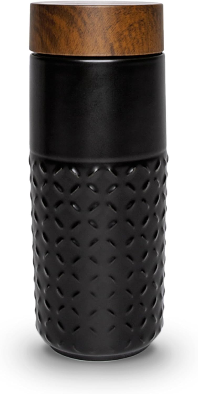 Amazon Com One O One Ceramic Travel Mug Dreamy Starry Sky Red Dot Design Award Winner Kitchen Dining