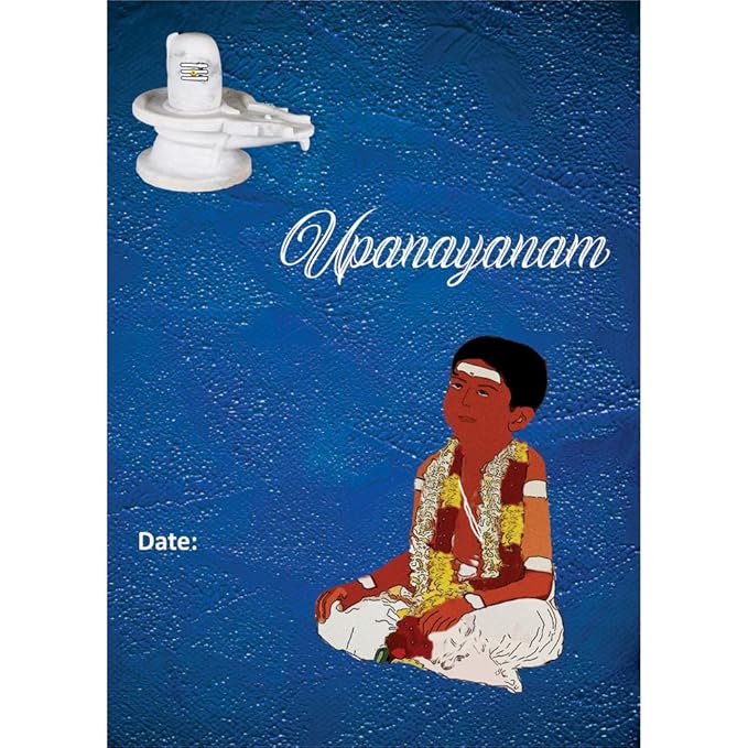 The Invitation Cards Poonal Kalyanam Upanayanam Themed Pack Of 30 Cards Fill In Style Amazon In Toys Games