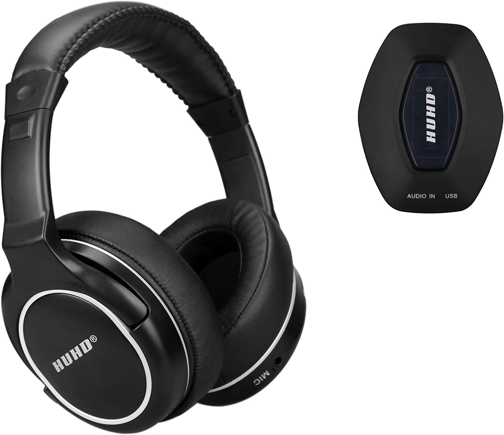 2.4G Wireless Gaming Headset For Nintendo Switch,PS4 and PC, Over-Ear headphones with detachable microphone