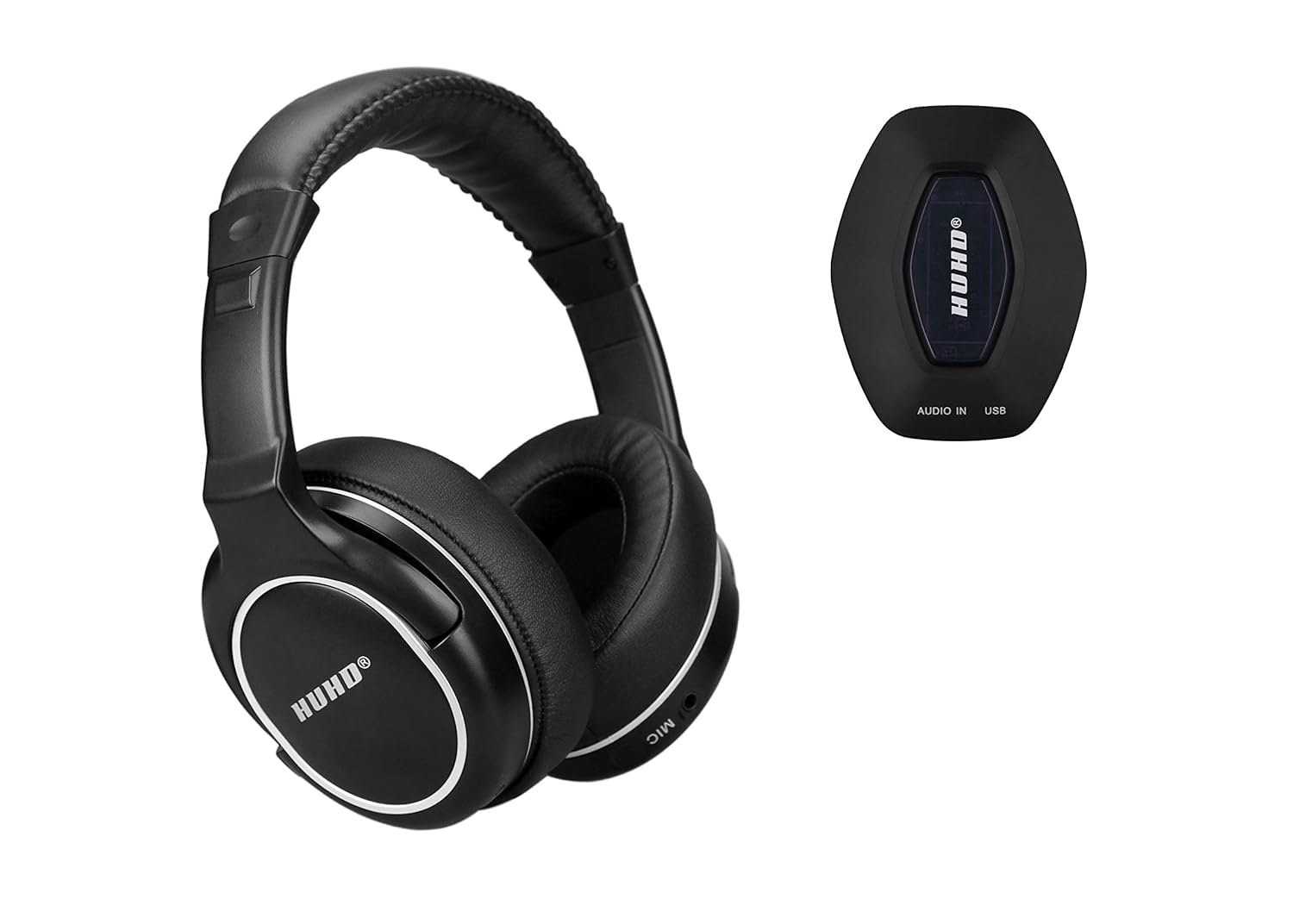 2.4G Wireless Gaming Headset For Nintendo Switch,PS4 and PC, OverEar headphones with detachable