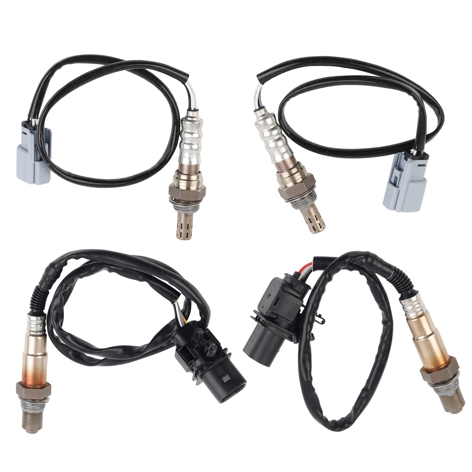 Photo 1 of Dasbecan Oxygen Sensor 4PCS Compatible with 2011-2014 Ford F150 F-150 5.0L 6.2L 234-5113 234-5076 234-4494 O2 Sensor Left Right Upstream & Downstream