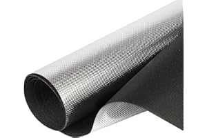 fowong Reflective Insulation Film,Heavy Oxford Cloth Mylar Film Foil for Grow Tent,Plant Growing Reflective Film Foil for Warm House, Grow Room,39”(W) x 57"(L) Window Insulation Kit.