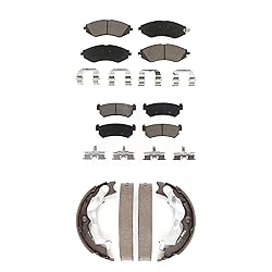 Transit Auto Front Rear Ceramic Brake Pads And