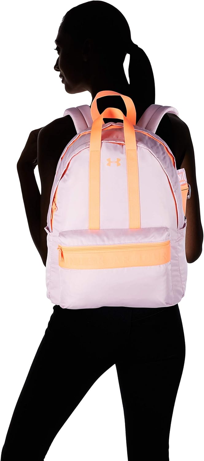 Under Armour Women's Favorite Backpack, Pink, One Size, Pink Fog/Peach Plasma/Peach Plasma (694) - Image 5