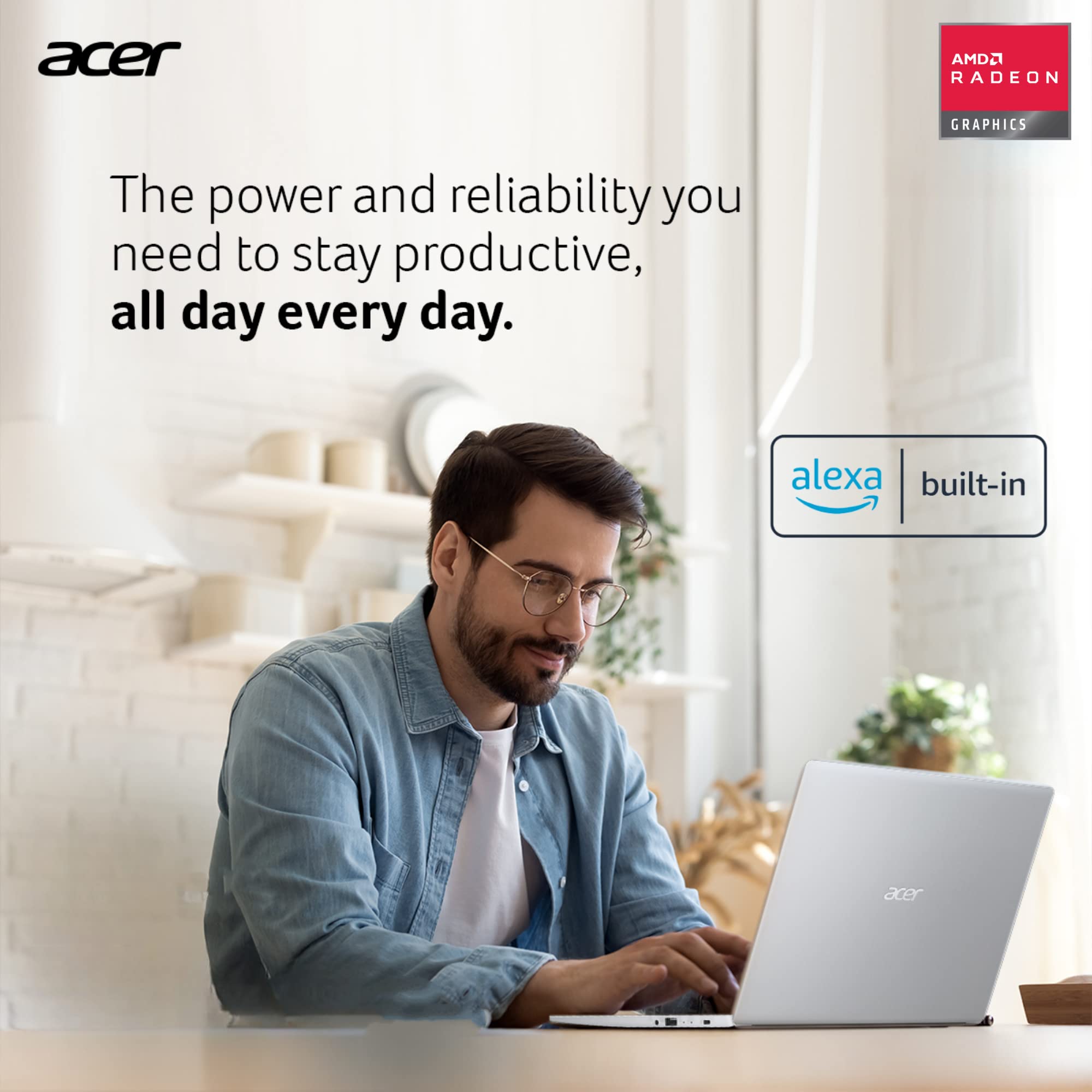 acer 2023 Aspire 5 Slim Laptop, 15.6