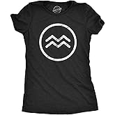 Womens Zodiac Symbol T Shirts Cool Astrology Gift Horoscope Birthday All Star Signs