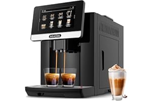 Zulay Magia Super Automatic Coffee Espresso Machine - Durable Automatic Espresso Machine With Grinder - Espresso Coffee Maker