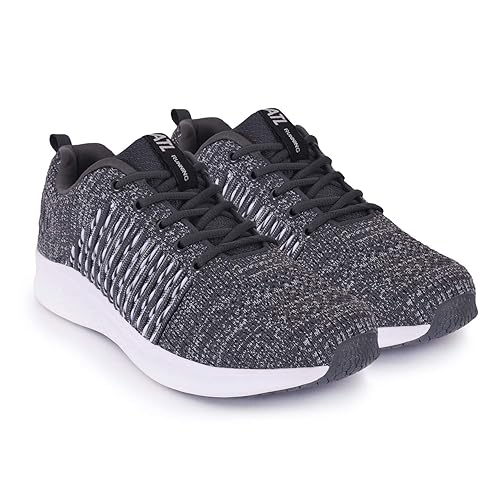 action grey running shoes