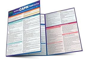 Quickstudy Capm(r) Exam Test Prep: Laminated Reference Guide