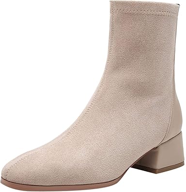 dressy boots with low heel