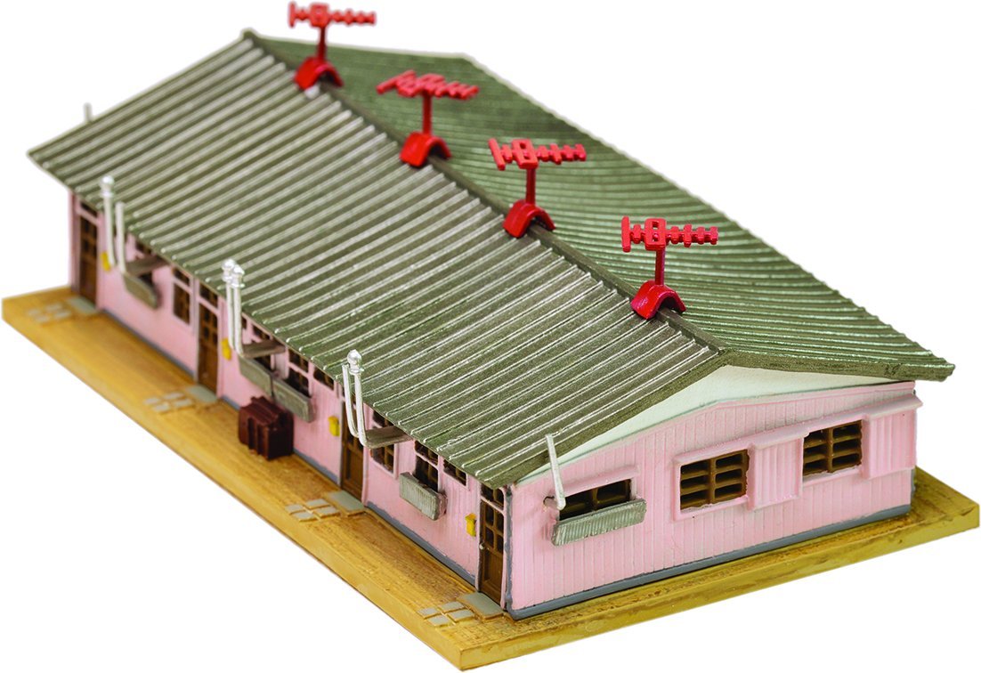TomyTEC 260714 – One Tier Factory Building Model Railway Accessories