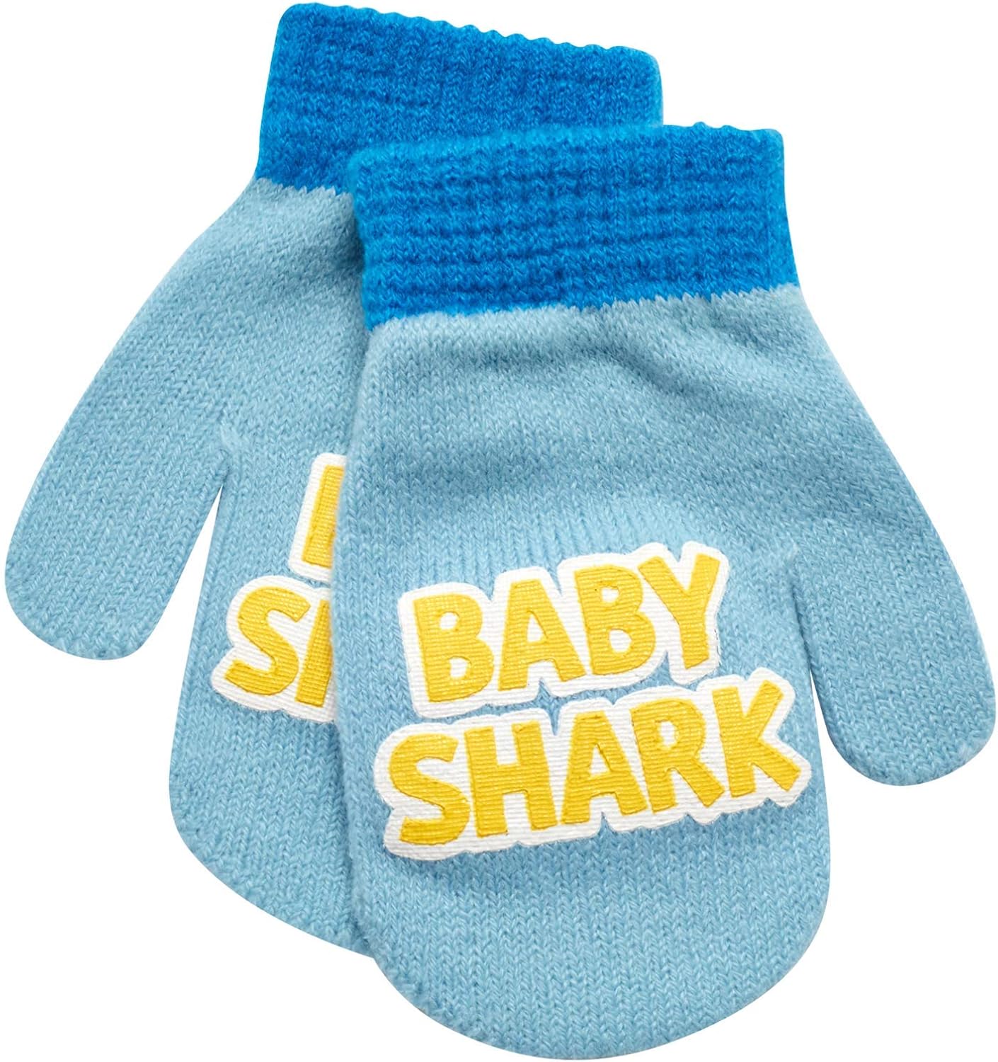 baby shark mittens