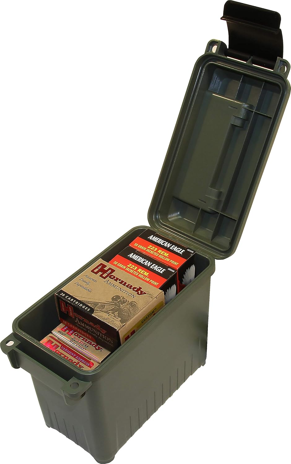 Tactical Ammunition Mini Ammo Can Storage Box Plastic Holder Case