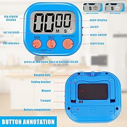 6 Pack Multi-Function Electronic Timer - Magnetic