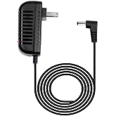 AC/DC Power Adapter Cord for La Crosse 327-1414W Professional Weather Station, Compatible Replacement 5 Feet, with LED Indicator