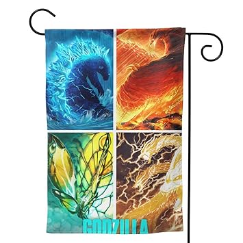 Amazon Com Godzilla King Of The Monsters Garden Flag Seasonal