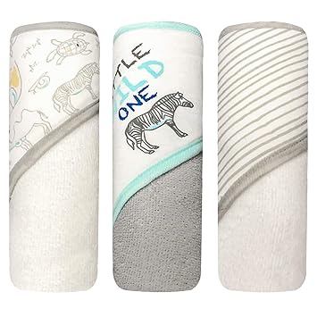 modern baby towels