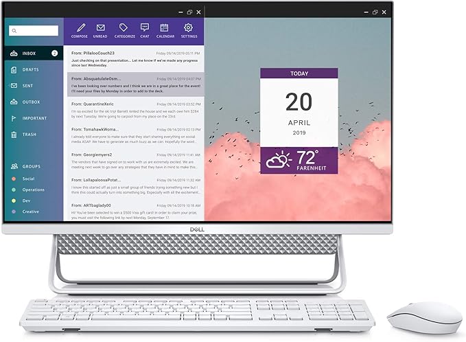 Delca 16gb Micro Sd Card Dell Inspiron 27 7000 7790 Newest All In One Desktop