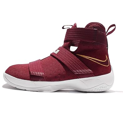 lebron soldier 10 maroon