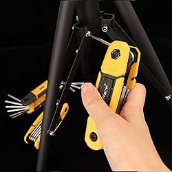 MULWARK 17pcs Folding Allen Wrench Set | Metric