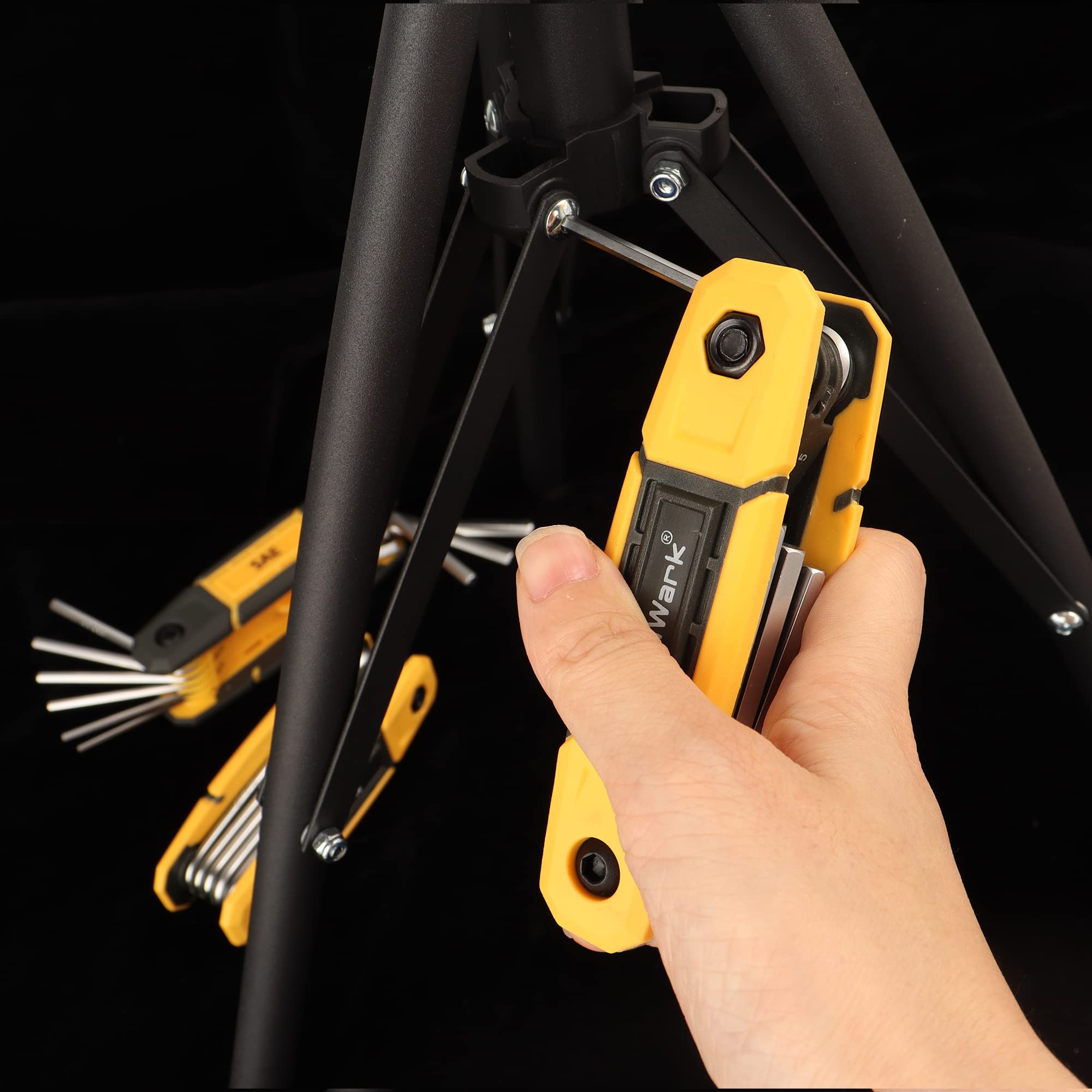 MULWARK 17pcs Folding Allen Wrench Set | Metric