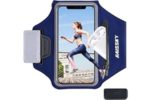 Cell Phone Armband Running Phone Holder for iPhone 14 13 12 Mini 11 X XS 8 7 6 Galaxy S10 S9 S8 Up to 6.2'', Sport Arm Bands 