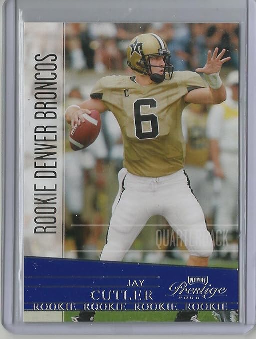 Amazon 2006 Playoff Prestige Football Jay Cutler Rookie Card 198 