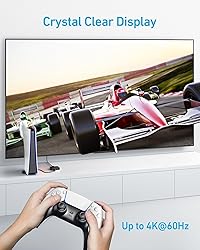 Anker HDMI Switch, 4K@60Hz HDMI Switcher, 2 in 1