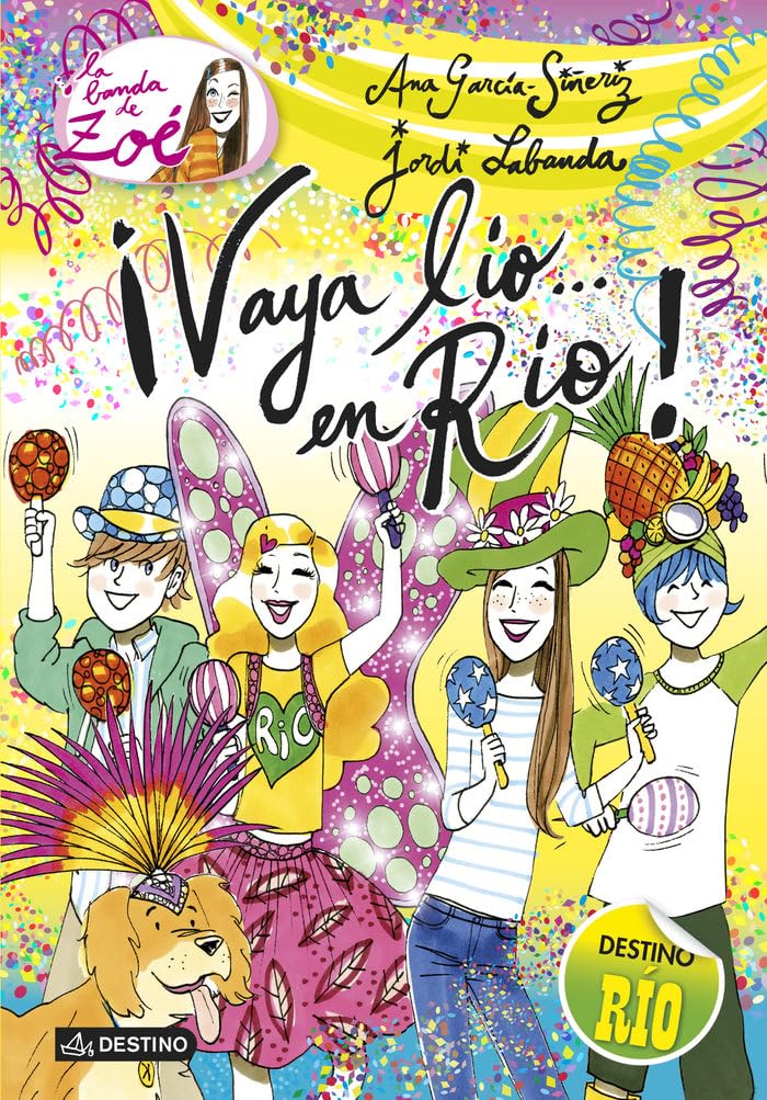 Portada de ¡Vaya lío... en Río!: La Banda de Zoé 8