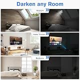 Valquid Blackout Blind 200x145 cm Temporary Window Cover Grey view 5