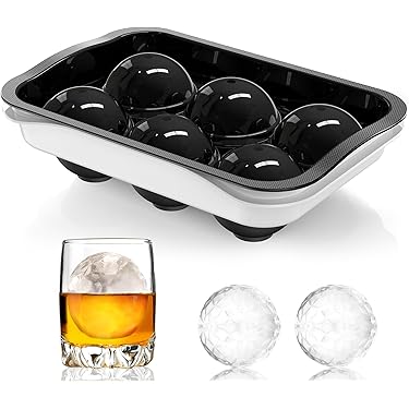 Ice Cube Tray Grands Bacs à Glaçons Avec Couvercle, Lot De 3 Bacs à Glaçons En Bac Gros Glacon Xxl