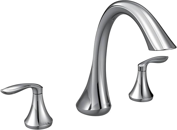 Moen T943 Eva Collection Roman Tub Faucet 1 Count Chrome