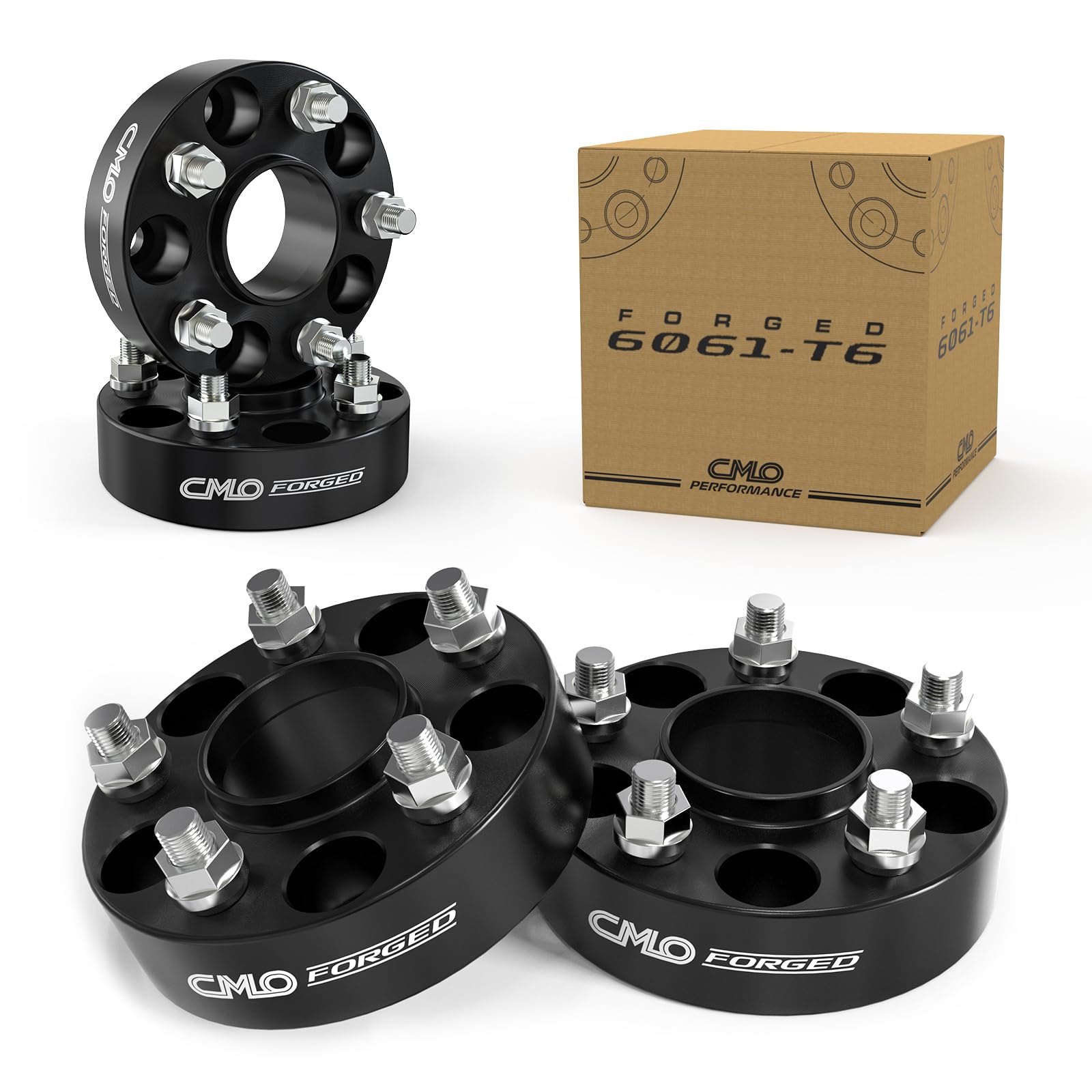 Photo 1 of Customadeonly 5x114.3 Wheel Spacers for 370Z 350Z 240SX 300ZX GTR Murano Maxima Sentra (4pcs 38mm Thick) Black Wheel Spacer for Q60 G37 G35 Hubcentric 5x4.5 66.1mm Bore M12x1.25 Lugs