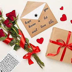 3540 Letter Stickers 30 Sheets Alphabet Stickers