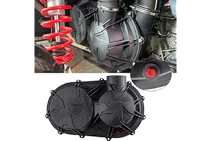 CUSAUTV X3 Outer Back Plate Clutch Cover CVT Air Guide Clutch Housing Belt Cover Compatible with Can-Am Maverick X3 XDS XRS 2017-2025,Outer Variator Cover Replace #420212508