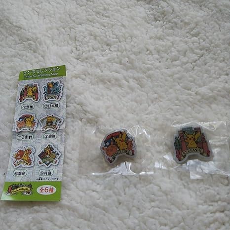 Amazon ポケモンセンターガチャ 東京ピンズコレクション2種セット ポケットモンスター バッジ ホビー