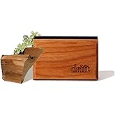 Drift Car Air Freshener - The Original Wood Air Freshener - Car Odor Eliminator - Long Lasting Scent - Auto Accessories - Metal Clip - Essential Oils - Clean Ingredients - Teak Scent Starter Kit