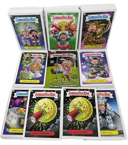 Ungraded Vintage GPK Cards Garbage Pail Kids Trading Cards  Rare 1980s  Series 1-6, Pick From 90 Different Cards (Ungraded, Excellent Condition)  Topps GPK Series 16 Trading Cards
