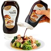 BareTable Oyster Sauce, Matsutake Vegan Oyster Sauce for Cooking, Low Sodium, Non-GMO, No Preservatives/MSG, Stir-frying, Mar