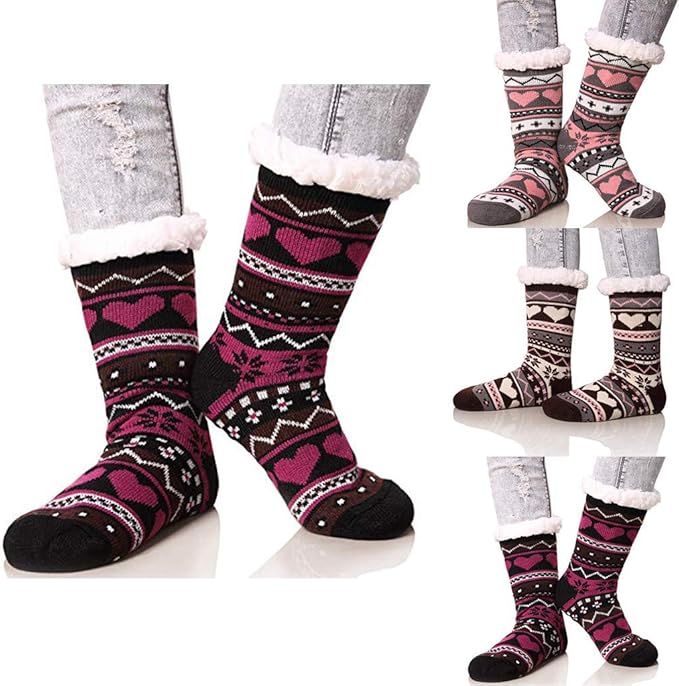 thermal fluffy socks